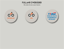 Tablet Screenshot of fulland-bikes.de